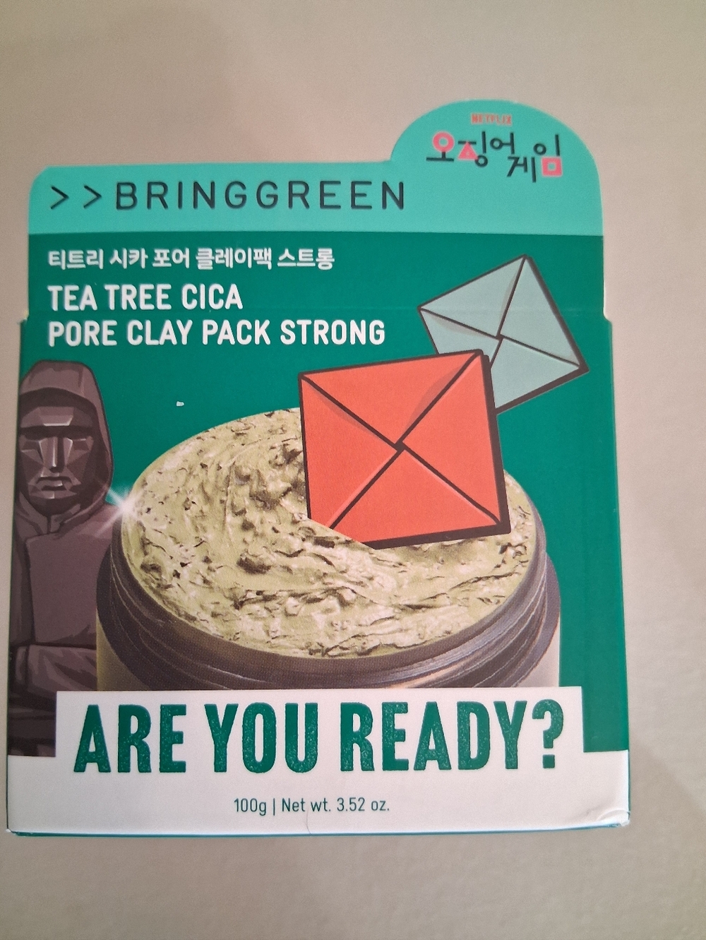 BRINGREEN Tea Tree Cica Pore Clay Pack Strong